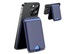 Cartera Magnética Con Porta Tarjetas Para Iphone - Cartera De Cuero Magnética Compatible Con Soporte Magsafe Para Iphone 15/14/13