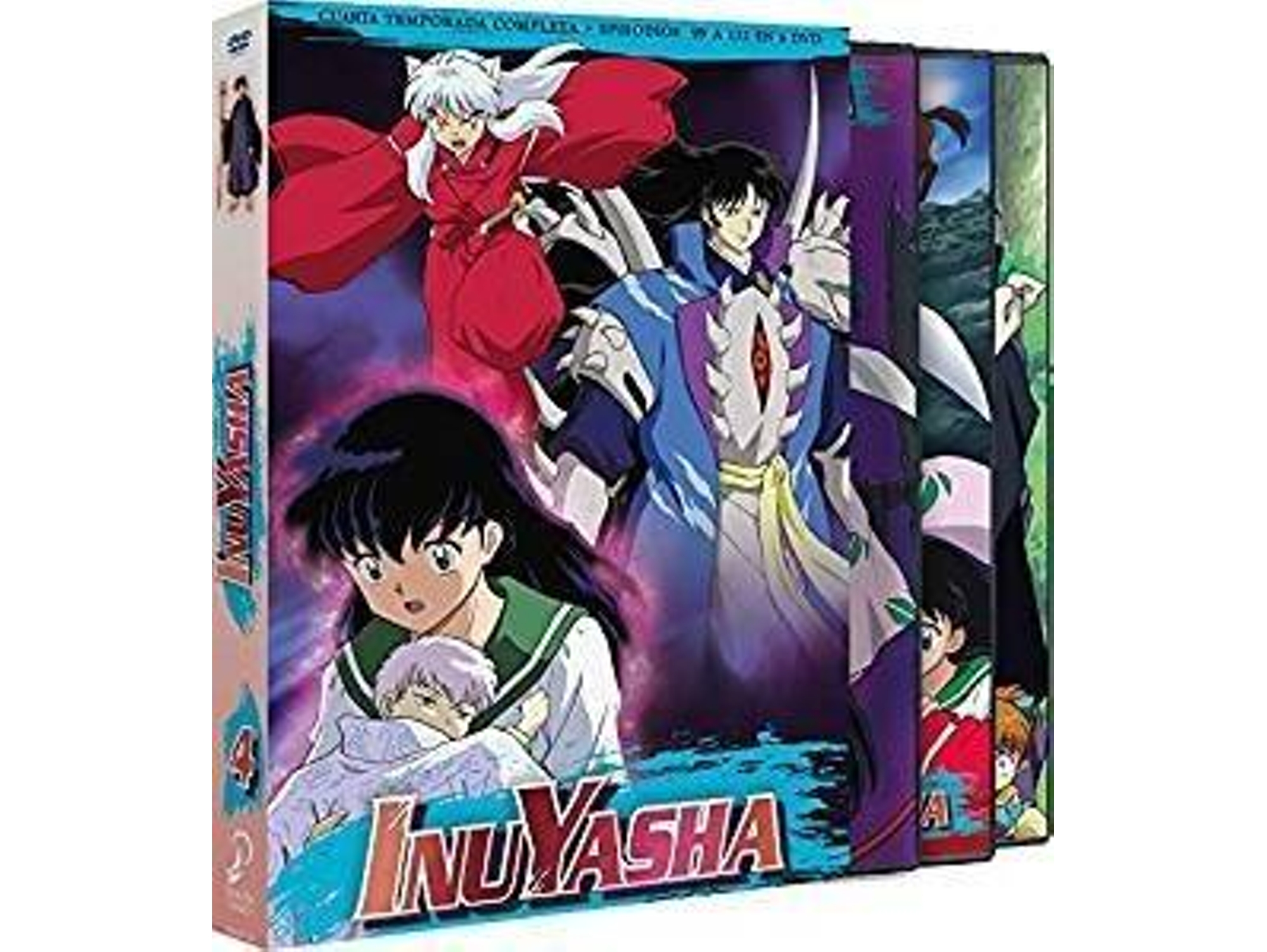 DVD Inuyasha Box 4 Episodios 100 A 132 [6 ]