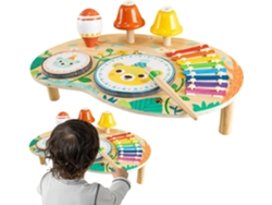 Mesa De Actividades Para Niños Pequeños, Juguete Musical De Madera Para La Primera Infancia | Juguet