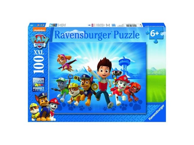Puzzles RAVENSBURGUER Patrulla Pata (Edad Mínima: 6 - 100 Piezas)