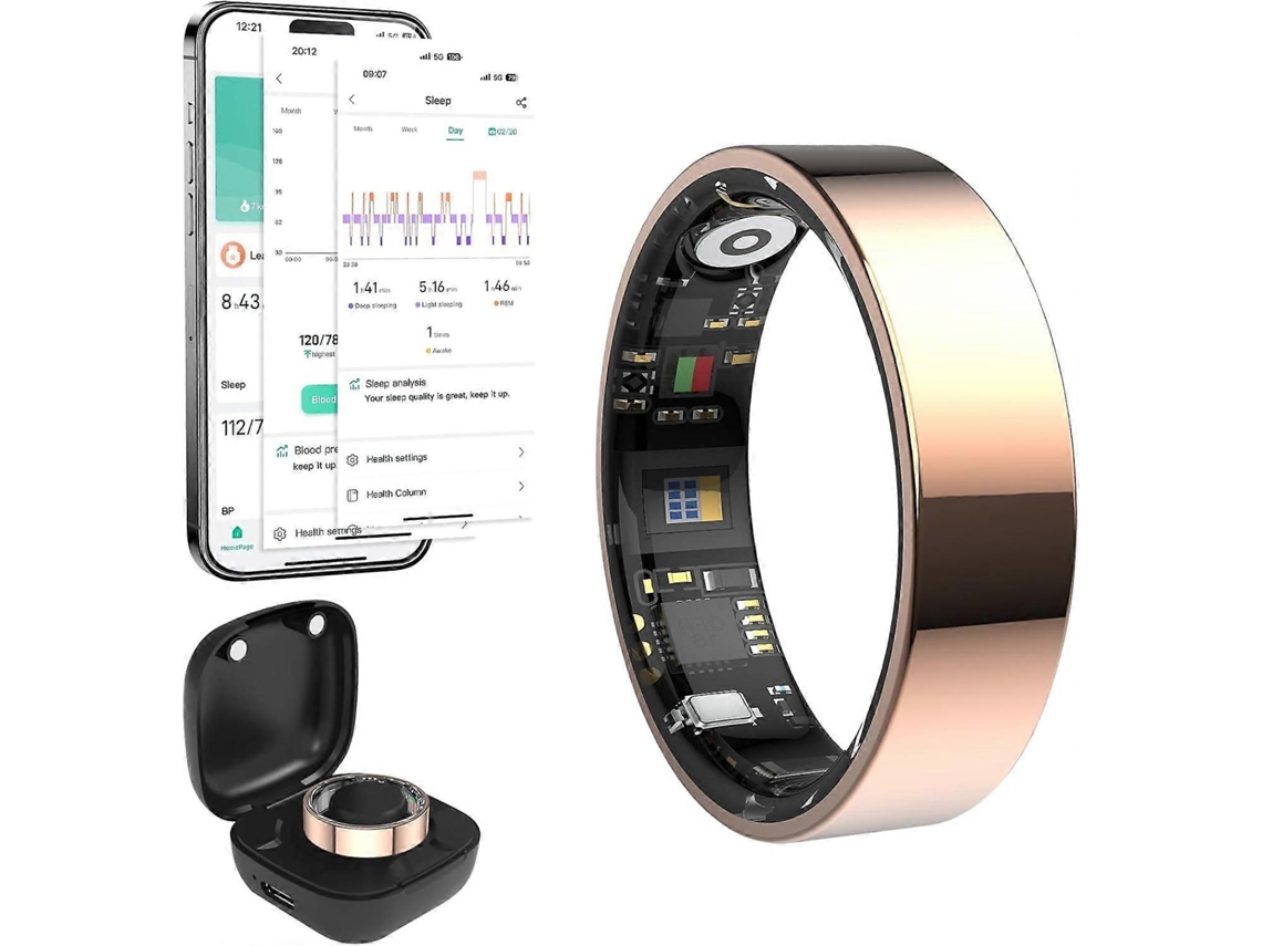 Anillo inteligente 2025, último modelo, rastreador de salud con monitor de presión arterial Ly Ebike