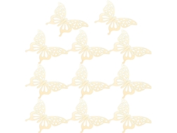 Juego de 12 pegatinas de pared de PVC doradas, fáciles de aplicar, diseño modular, ideales para decorar salas de estar y dormitorios - GOKOCO
