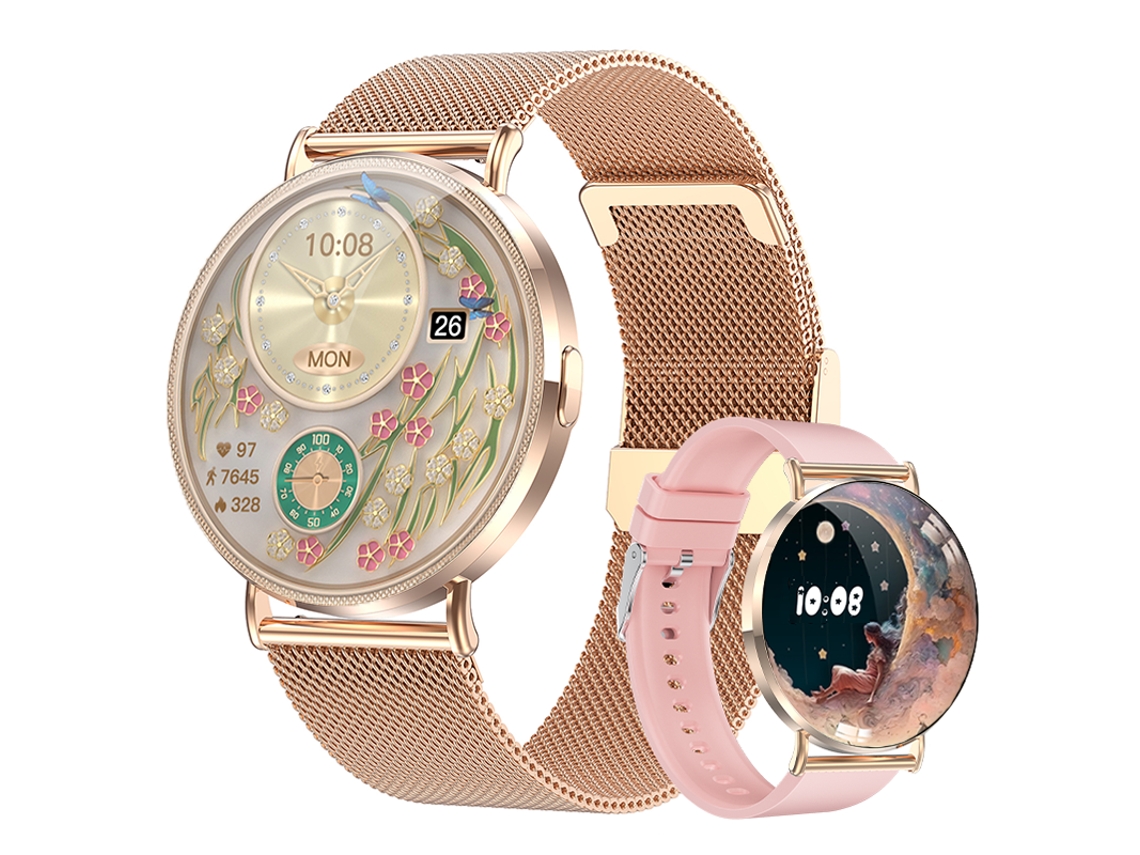 Reloj Inteligente Qs05 Con Pantalla Amoled Ultra Clara De 1,32 Pulgadas Y Monitor De Actividad Física Con Spo2, Frecuencia Cardíaca Y Sueño