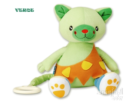 Peluche Musical Verde baby jurásico