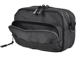 Bolsa universal para manillar de motocicleta con compartimento para guardar objetos en la suspensión delantera. SFUSHOS