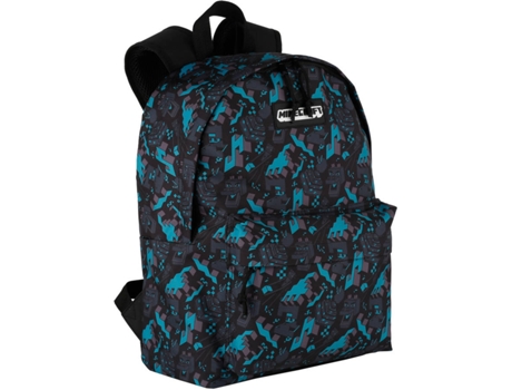 Mochila MINECRAFT Greeny (Multicolor - Poliéster - 39x30x13 cm)
