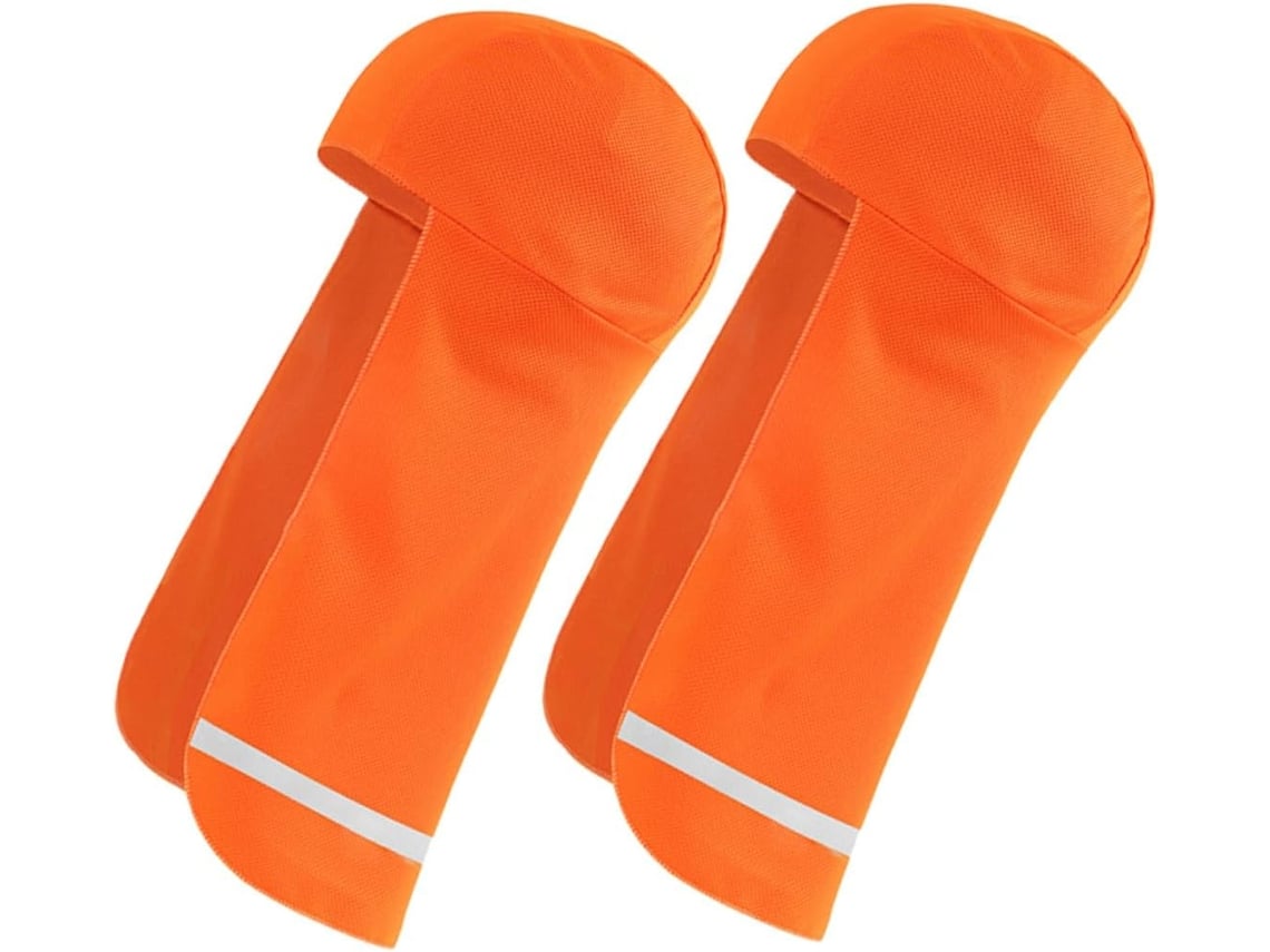 Gorro de ciclismo transpirable de dos piezas para actividades al aire libre.