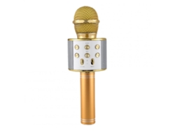 Micrófono Ws858 Dorado Gusshious