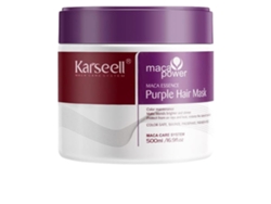 Mascarilla capilar morada Karseell 500 ml
