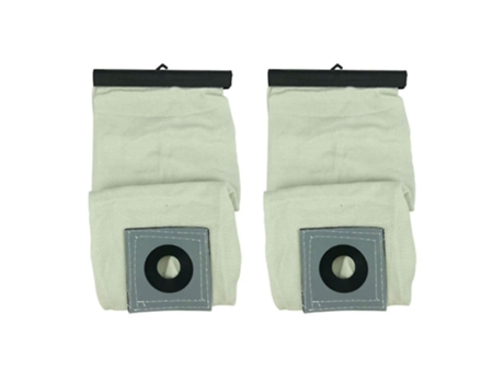 2 bolsas de polvo compatibles con accesorios de aspiradora no tejidas lavables.