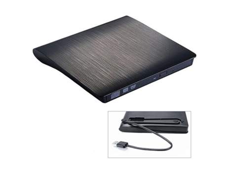 Drive Óptica Externa SLOWMOOSE Usb Portátil Negro