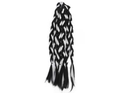 Extensión De Coleta Larga Y Suave Trenzada Estilo Boxeadora Para Mujeres Y Niñas.
