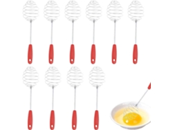 Juego de 10 batidores de resorte de acero inoxidable, utensilios de cocina de acero inoxidable para P Gokoco