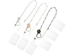 Cordón De Identificación Práctico Y Multifuncional, Portatarjetas O Credenciales Portátiles.