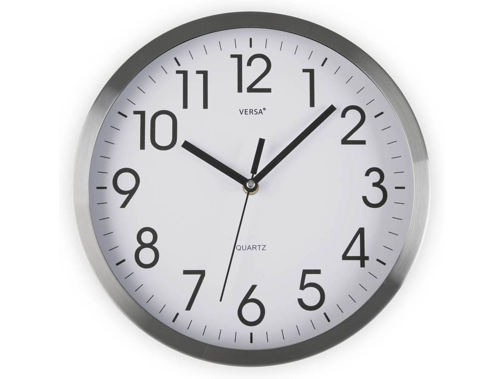 RELOGIO PAREDE VERSA ALUMIN. 20CM