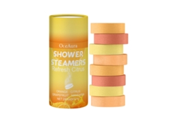 Pastillas de ducha con aromaterapia de cítricos - Aroma refrescante