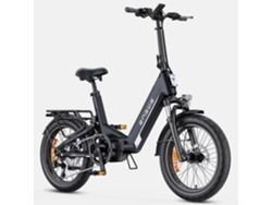 Bicicleta eléctrica Engwe L20 3.0 Pro, motor de 250 W, batería de 48 V y 15 Ah, neumáticos de 20 pulgadas, frenos de disco hidráulicos, certificación TUV, color negro.