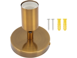 Base Para Aplique De Pared E27/e26, Ajustable 180 Grados Hacia Arriba.
