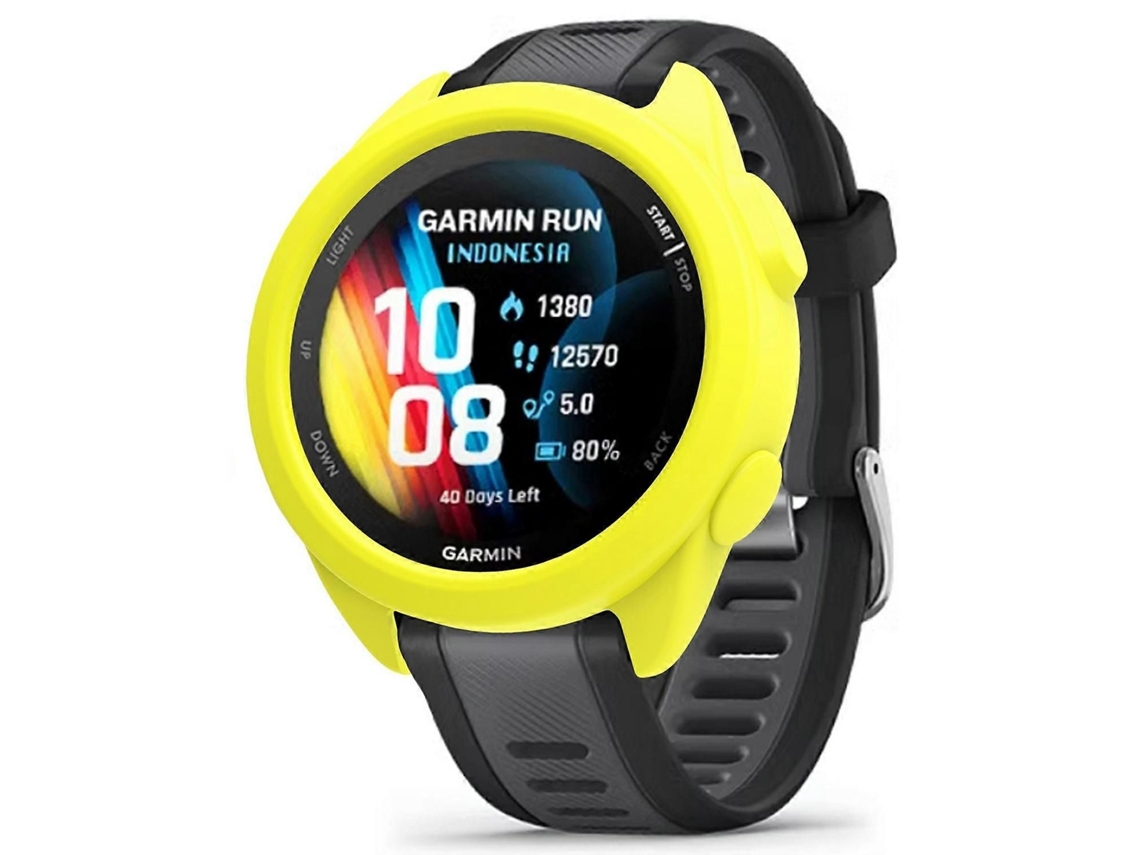 Capa Protetora De Silicone Para Smartwatch Garmin Forerunner 165