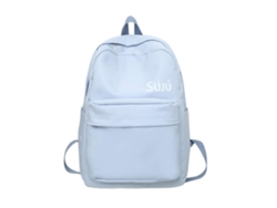 Mochila escolar para portátil, mochila grande con múltiples bolsillos para adolescentes y estudiantes, mochila para libros, azul