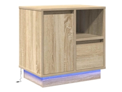 Maison Exclusive - Armario De Noche Con Cajón Roble Sonoma 50 X 34,5 X 50 Cm.