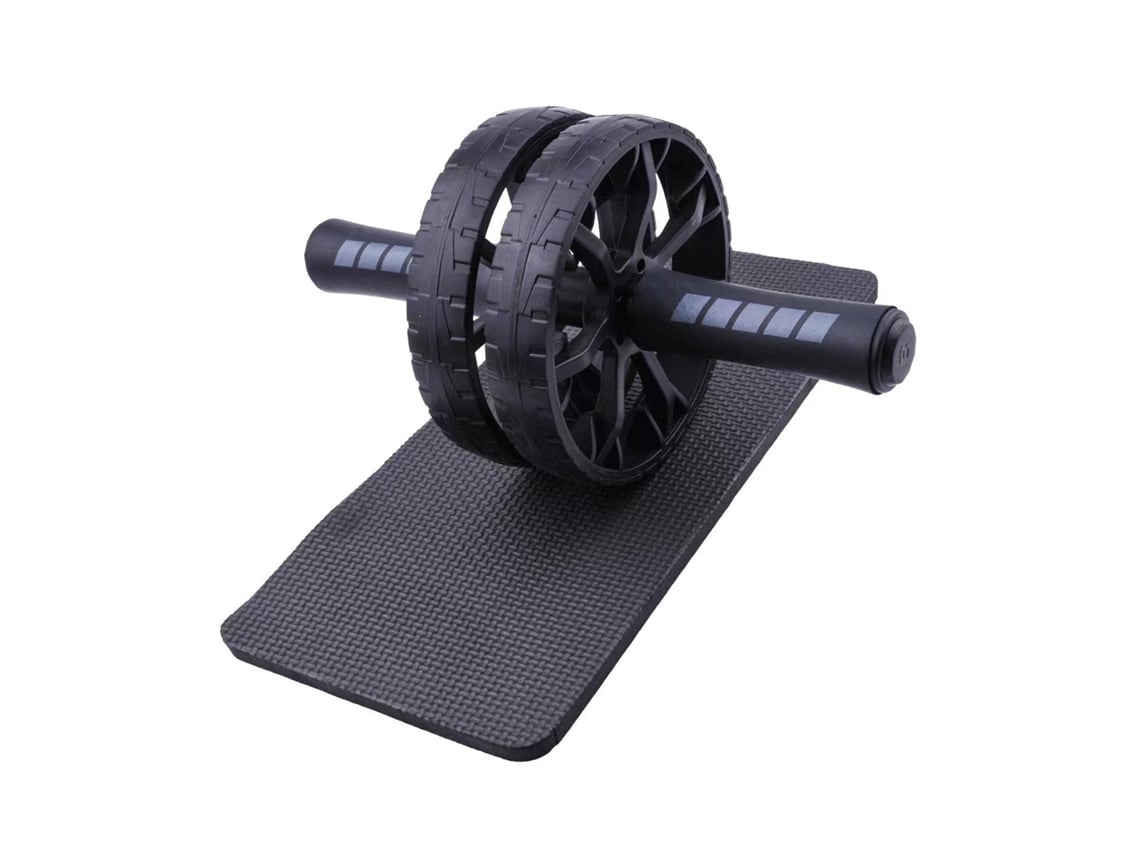 Rueda Abdominal Antideslizante Portátil Con Rodillera Para Gimnasio En Casa Equipo De Fitness Ab Wheel