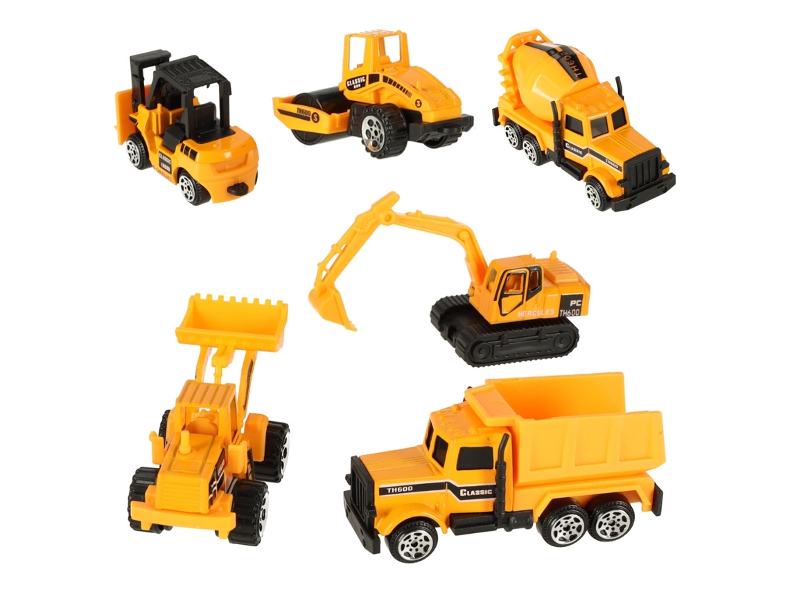 Juego de carro para maquinaria de construcción Pricenet de 6 piezas