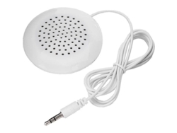 2026-altavoz Para Almohada Con Jack 3.5mm, Ideal Para Dormir O Hipnosis, Compatible Con Dispositivos Electrónicos, Color Blanco