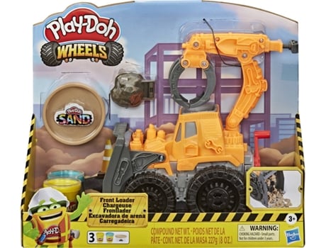 Plastilina PLAY-DOH Wheels Front Loader (Edad Mínima: 3 años)