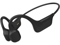Auriculares Condução Óssea Open Ear Desportivos Yizhood Bluetooth Negro
