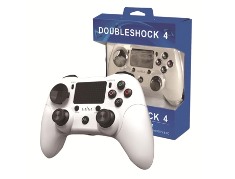 Mando Inalámbrico de 6 eixos para ps4 - branco