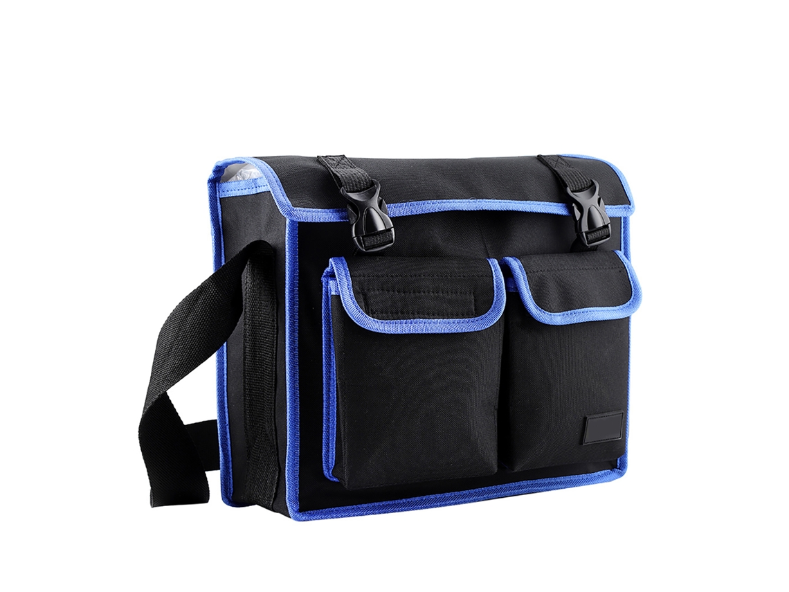 Bolsa De Herramientas Oxford Gruesa Para Electricistas, Organizadora, Reparación, Mano De Obra, Azul