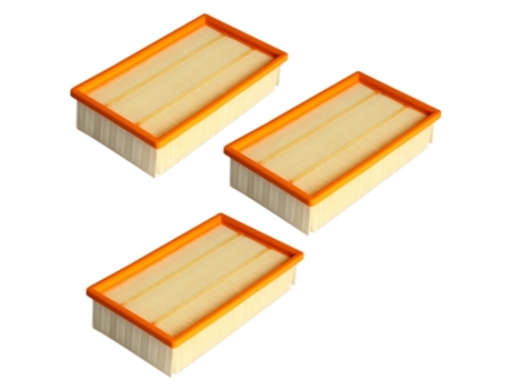 Accesorio Aspiradores KARCHER Filtro de aire Nt251 Nt351 Nt451 Nt551 Nt361 Eco Nt561 Eco Nt611 Eco 3 uds