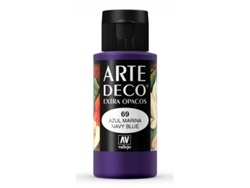 Pintura Acrilica Arte Deco Vallejo 60 Ml (Azul Marina 69)