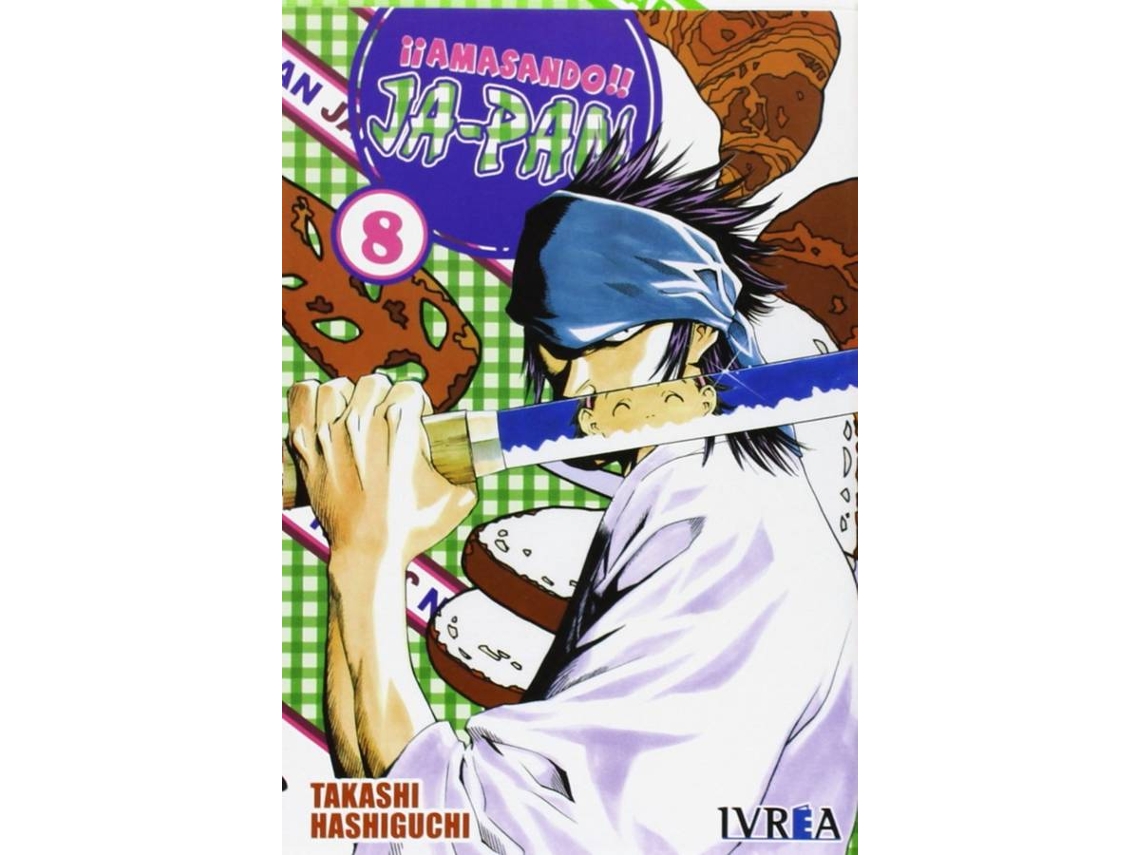 Libro Amasando Ja-Pan, 8 de Takashi Hashiguchi (Español)