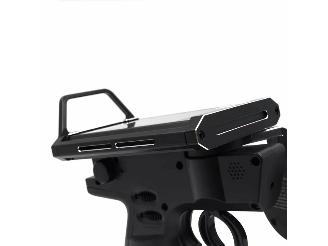 Soporte De Montaje Modificado De Metal Negro Para Control Remoto Flysky Noble Nb4/noble Nb4 Pro.