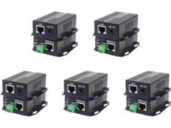 Convertidor De Ethernet A Par Trenzado 10x - Extensor De Línea Telefónica