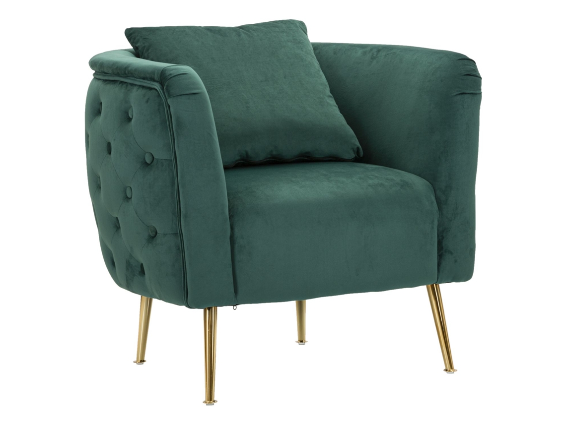 Sillón Bucarest Verde Cm 76X74X73 MAURO FERRETTI