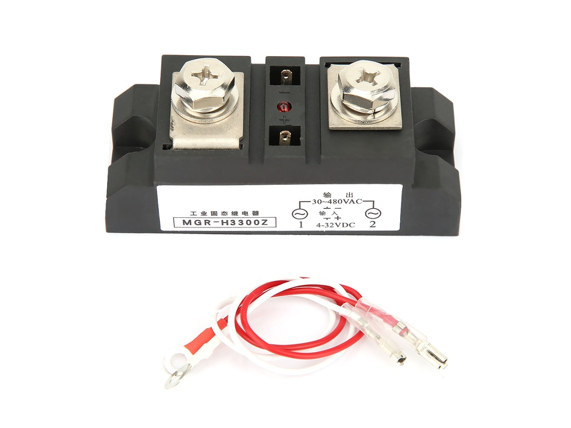 Veloriskku relé de Estado Sólido Industrial Ssr 300a Controle Dc para Ac Mgr H3300z