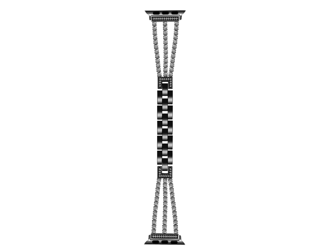 Reemplazo De Correa Compatible Con Apple Watch Series De 38mm Correa Negra