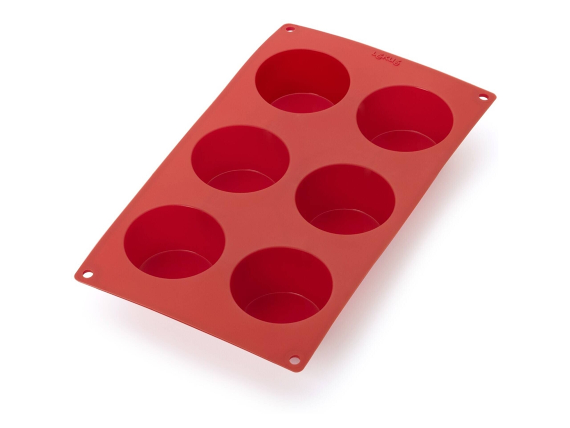 Forma 6 Muffins de Silicona Lékué