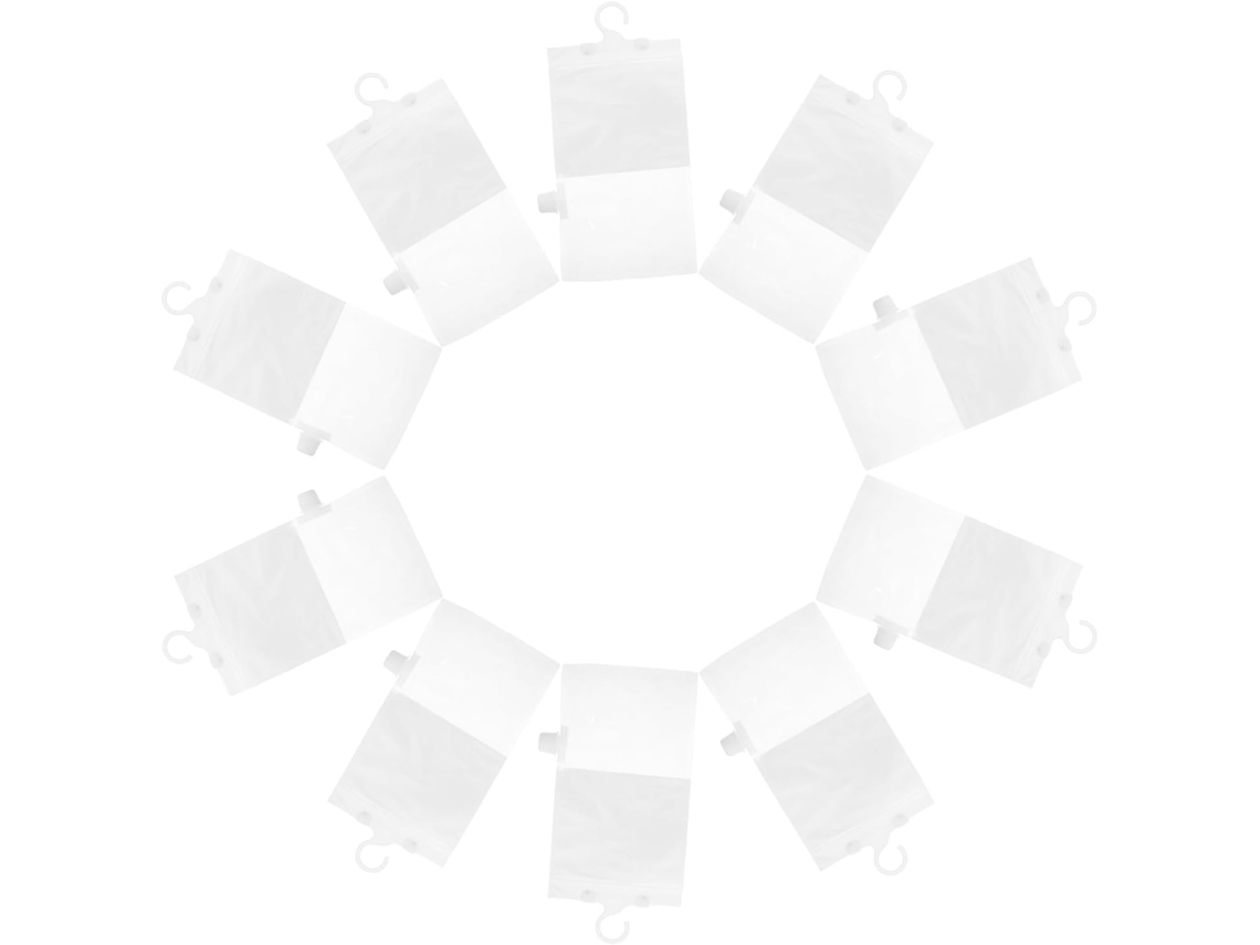 Paquete De 10 Bolsitas Deshumidificadoras Colgantes Reutilizables Para Armarios, Desecantes
