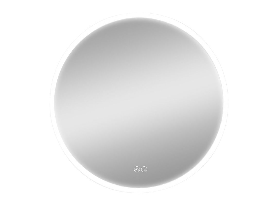 Espejo de pared EDM Redondo Luz LED 20 W Ø 60 cm