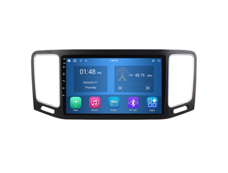 Autoradio 4GB RAM64GB ROM ROVERONE para Volkswagen Sharan 2012 - 2018 CarPlay Android Coche Radio Bluetooth Navegación