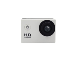 Cámara de vídeo digital HD de acción impermeable blanca VEANXIN
