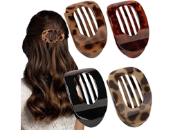 Pc Horquillas Para Mujeres, Horquillas Planas, Horquillas Para Cabello Fino, Diseño Curvo, Horquillas Planas Para Cabello Fino Y Cabello Grueso