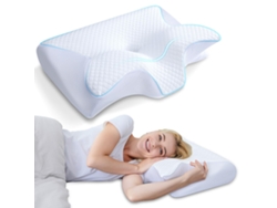 Almohada Cervical De Espuma Viscoelástica, Almohada Ergonómica Para Corregir El Dolor De Cuello,
