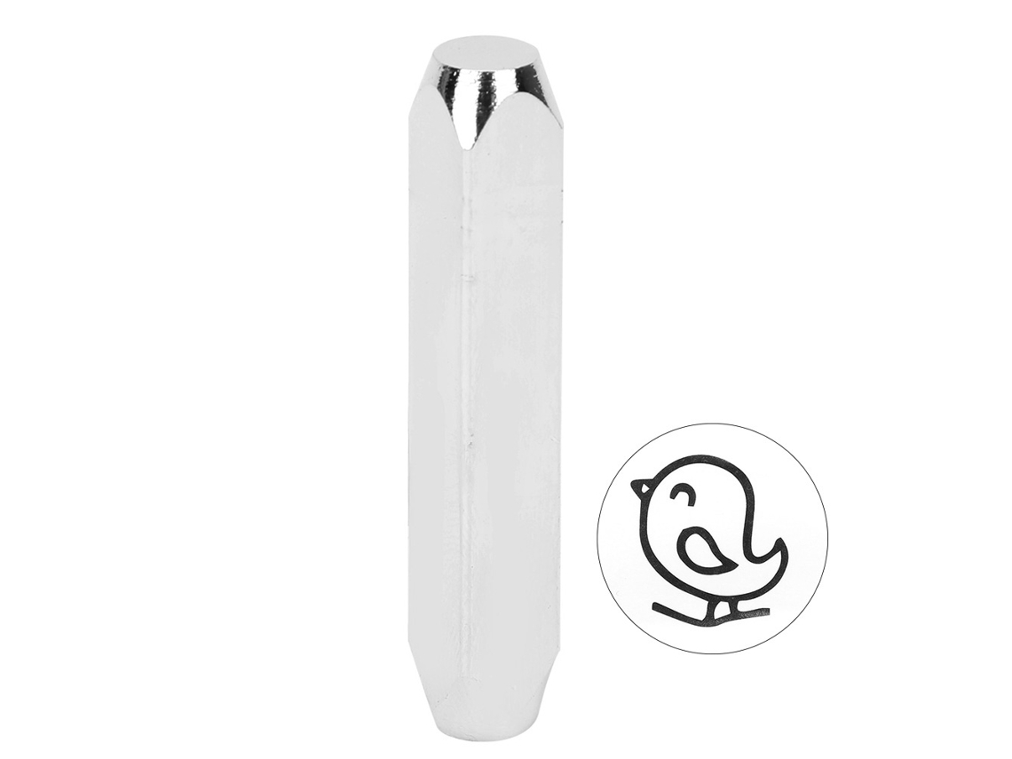 Herramienta De Estampado De Acero Al Carbono De 6 Mm Para Cuero, Madera, Joyería Y Proyectos De Bricolaje Con Diversos Diseños.