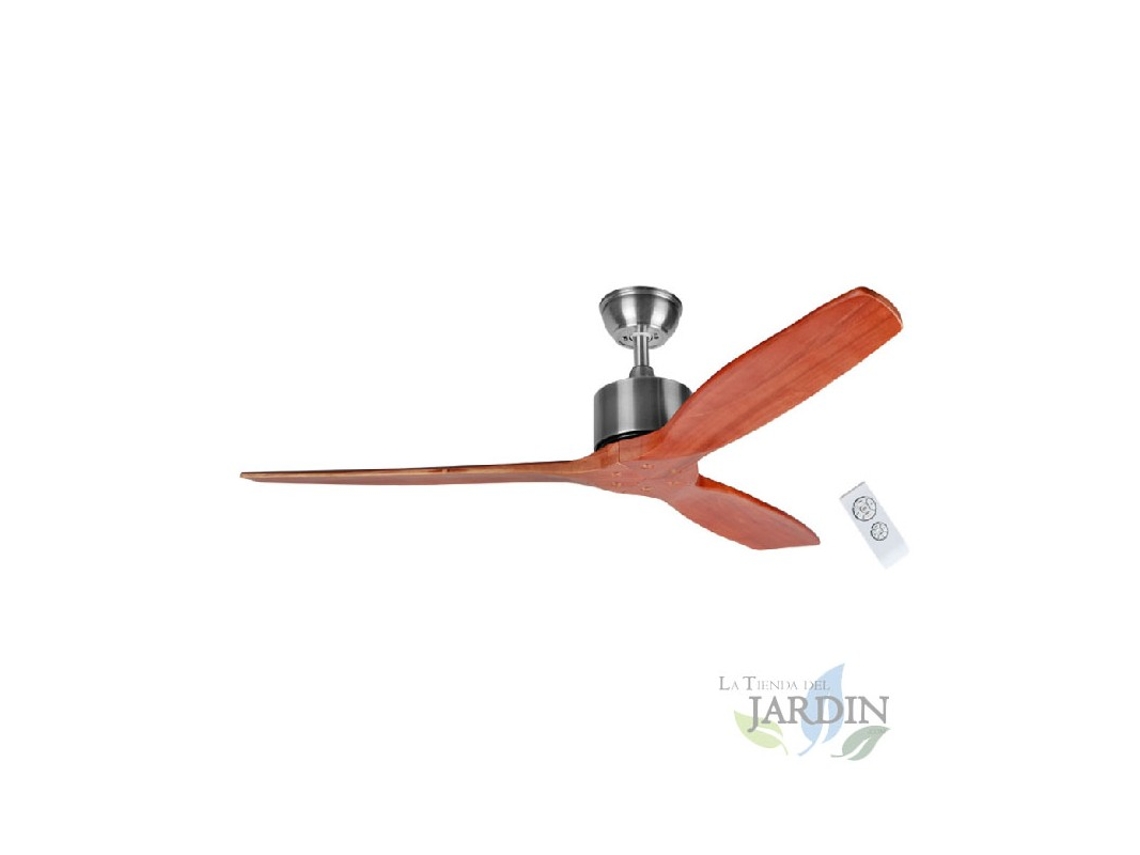 Ventilador Techo ORBEGOZO Aspas de Madera Natural 70 W