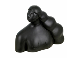 Figura Decorativa SIGNES GRIMALT Busto Negro 10x16x19 cm